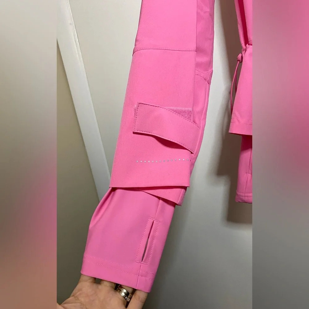 NWT Sweaty Betty Fast Lane Running Jacket Peony Pink Extra Small XS - Picture 13 of 16